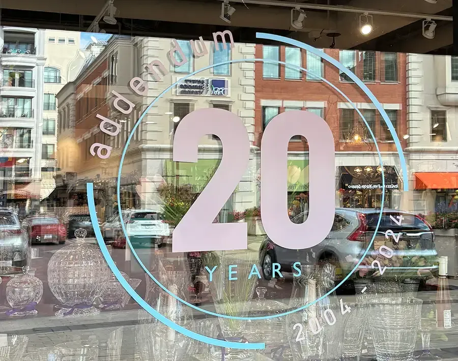 Custom window sign