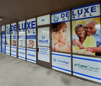 Deluxe Dental - Window Decals