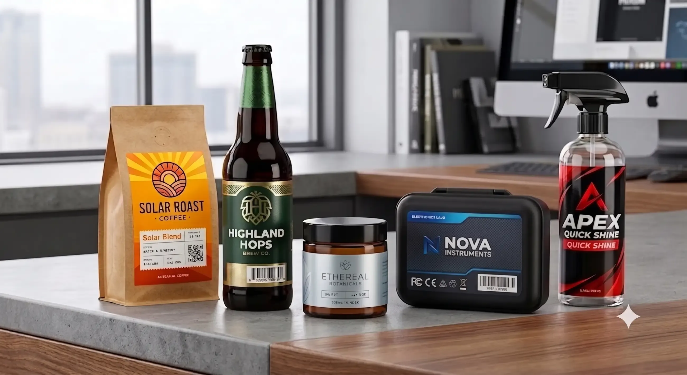 Products with custom labels