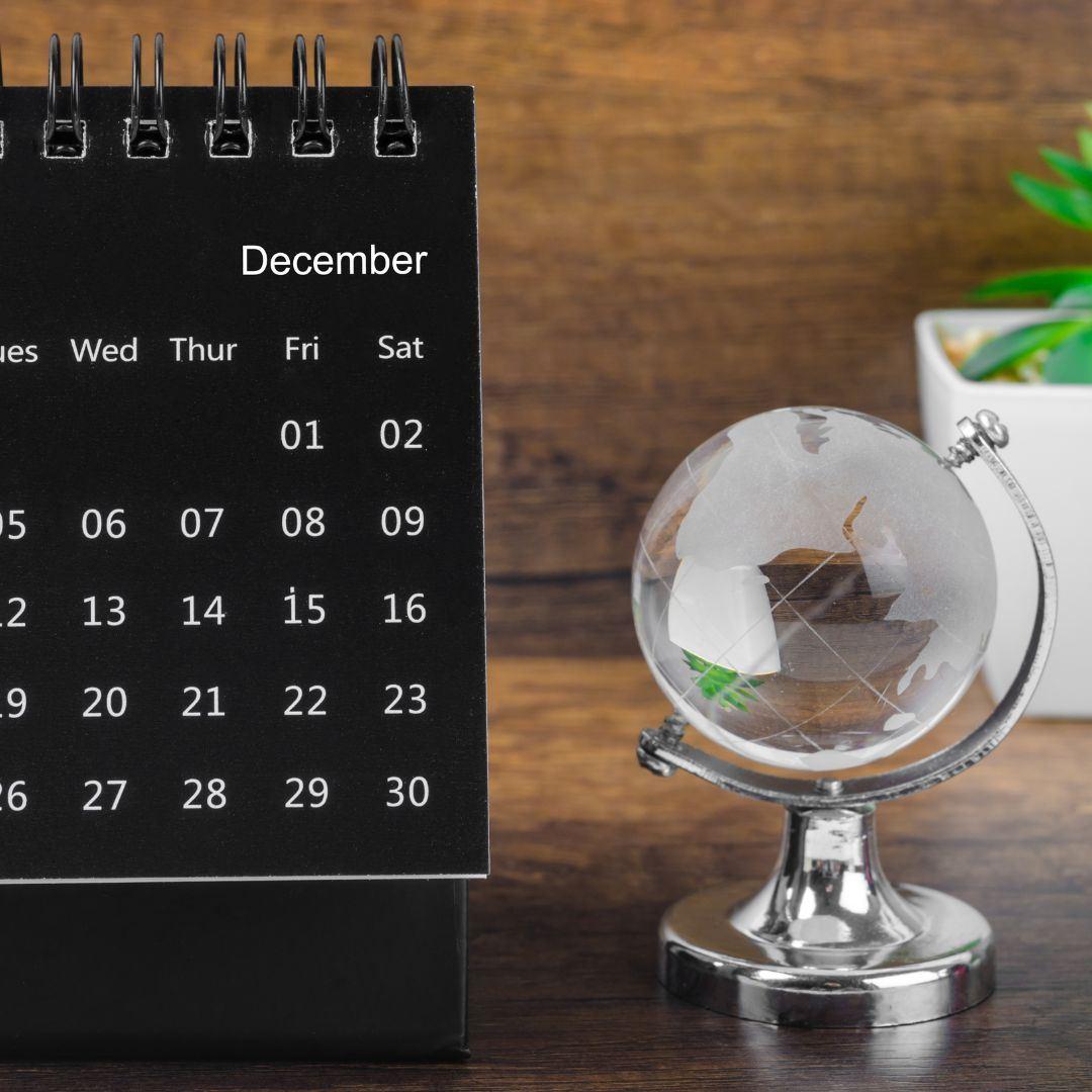 photo of calendar