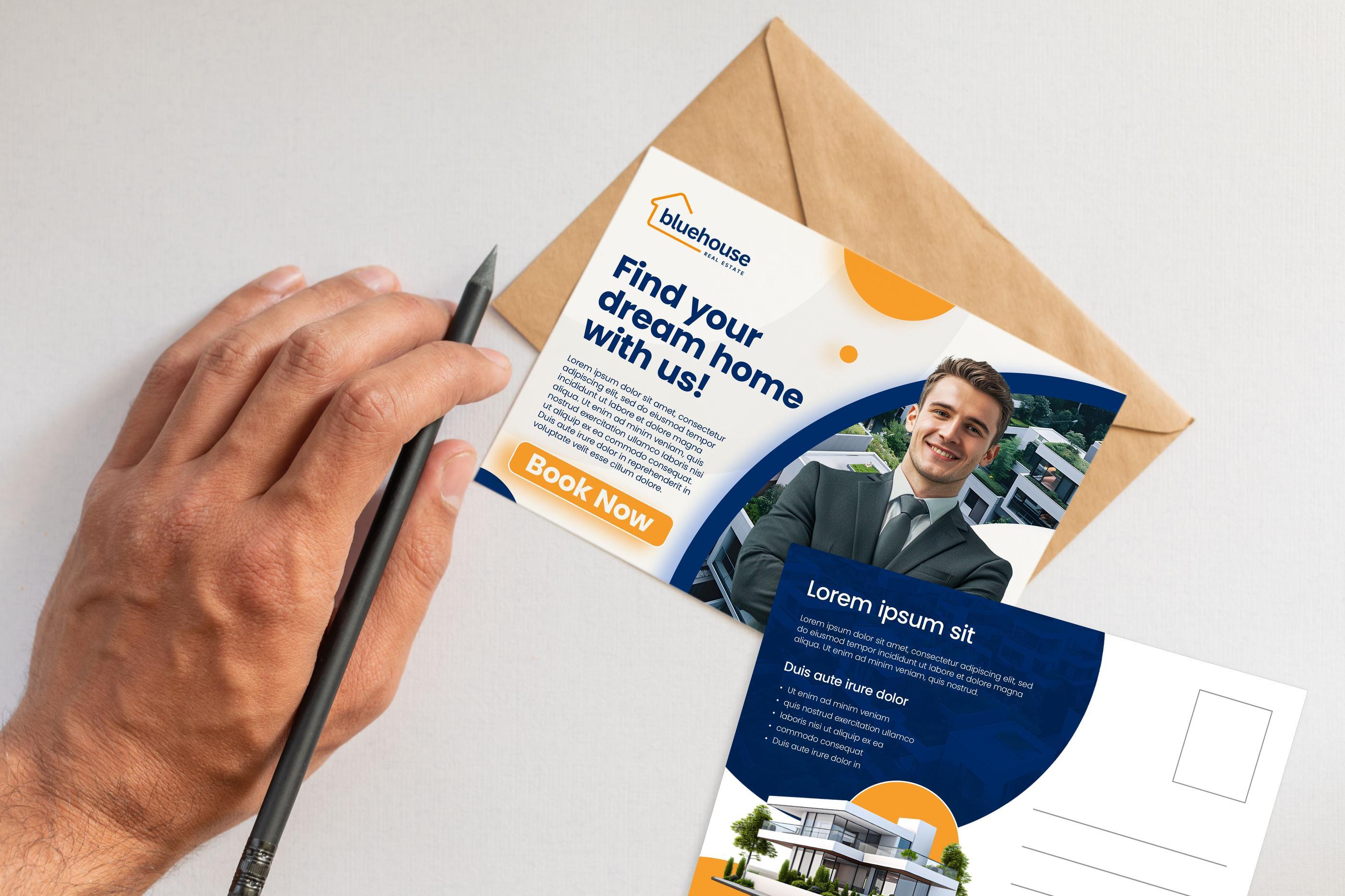 How to Create Eye-Catching Real Estate Flyers, Brochures, and Postcards