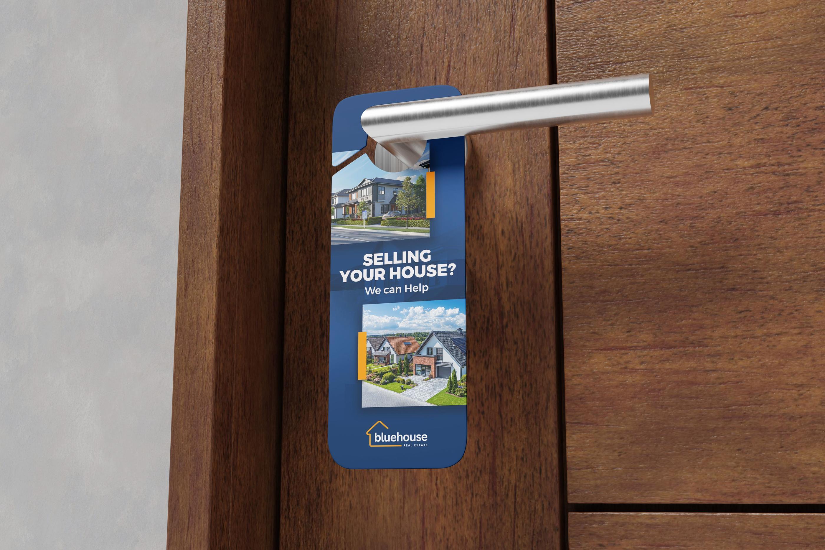 Connect Locally, Sell Faster: How Door Hangers and Direct Mail Drive Real Estate Success