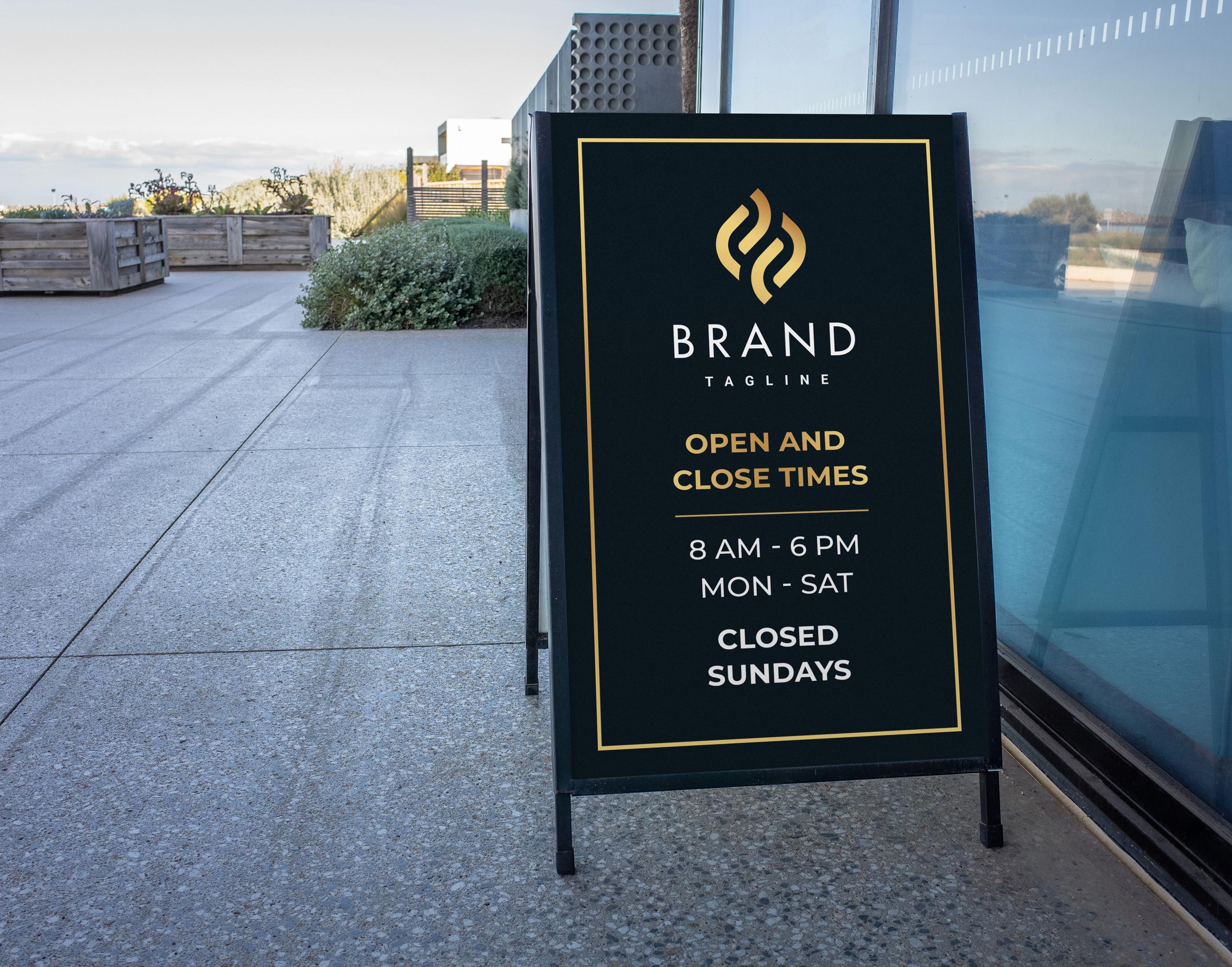 The Versatility of Exterior Temporary Signage: From Construction Sites to Grand Openings