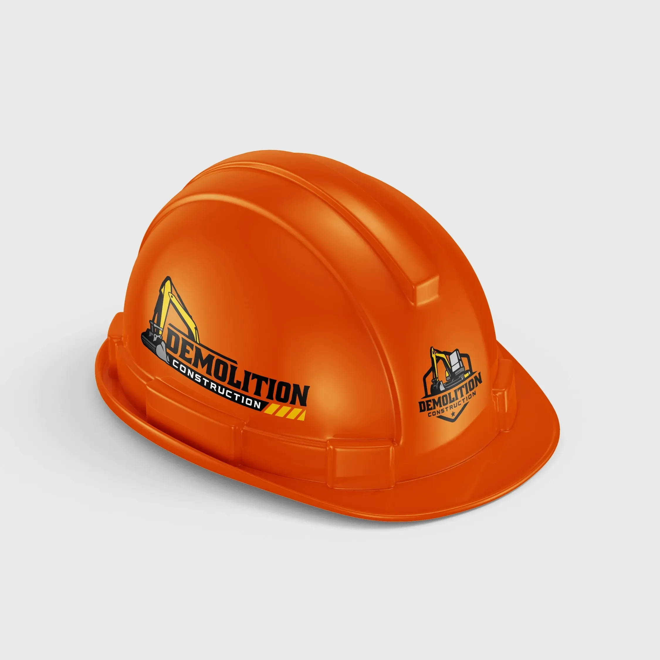 Custom printed hard hat