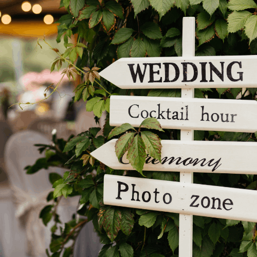 Directional Sign