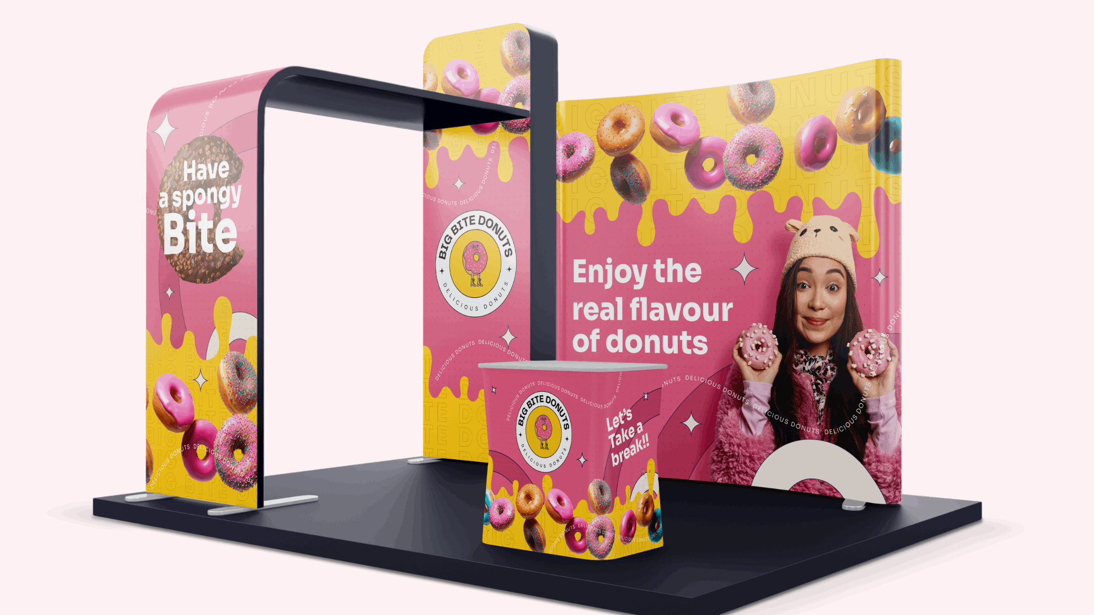 Eye-Catching Display Booths from AlphaGraphics