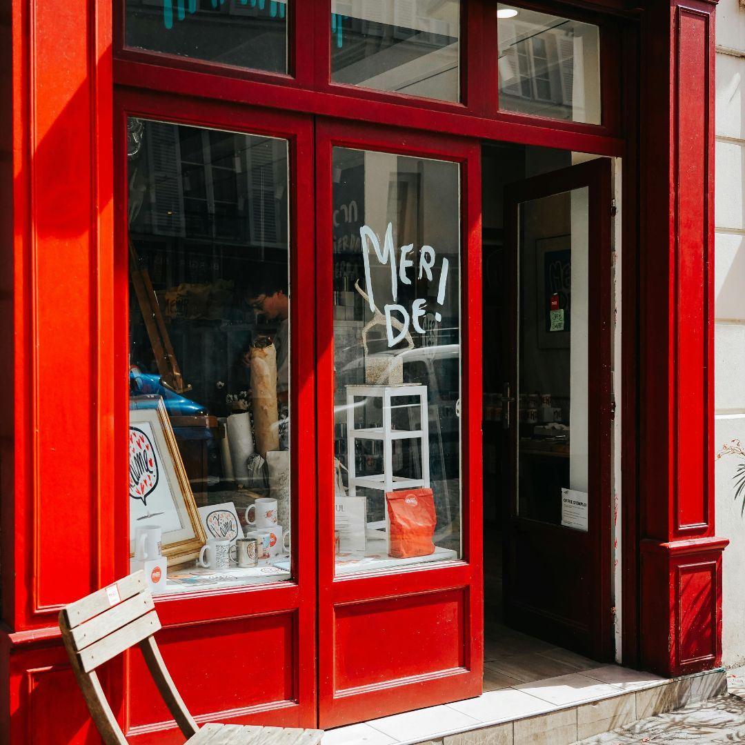 photo of window graphics