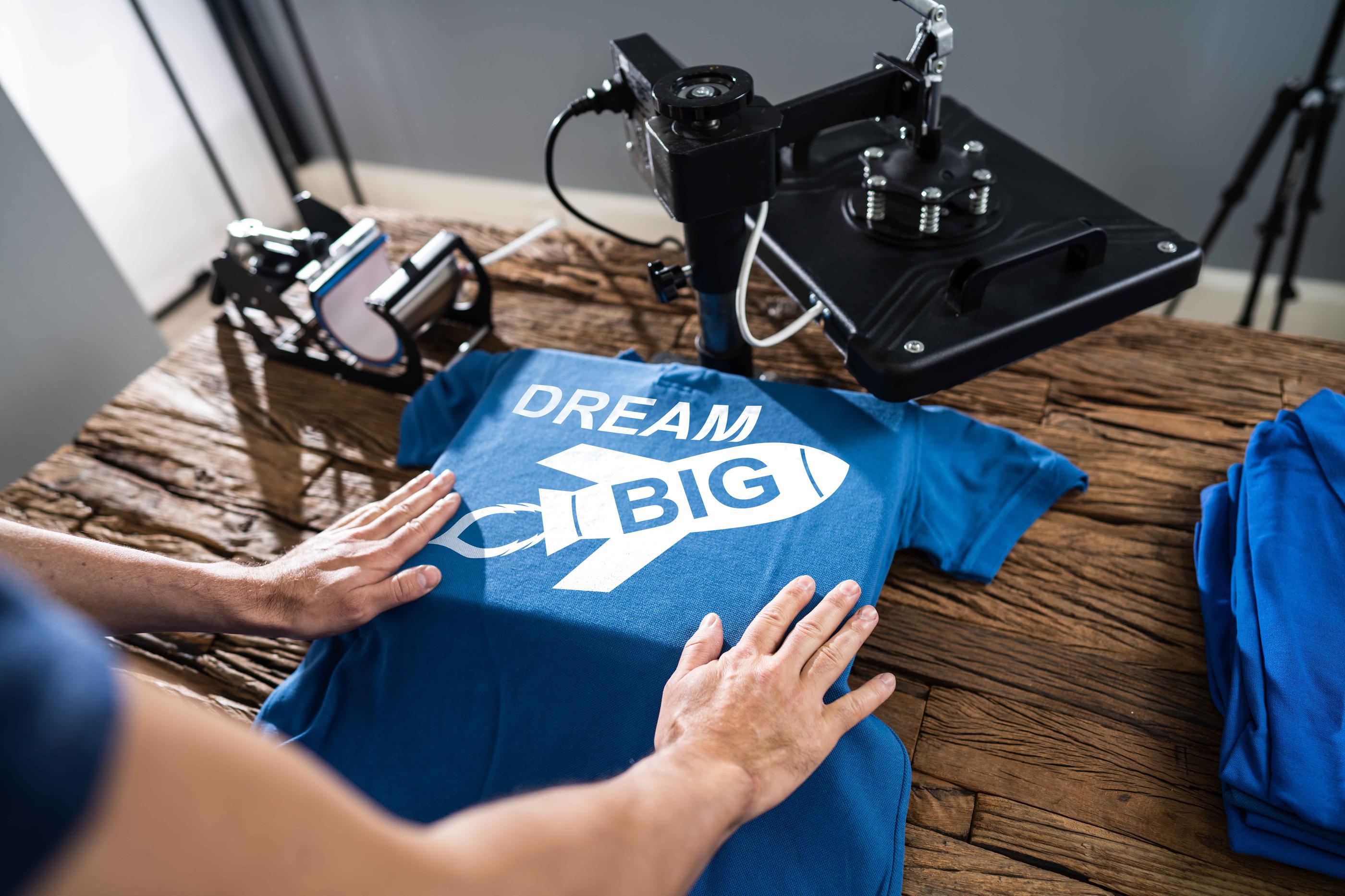 DTG printing process