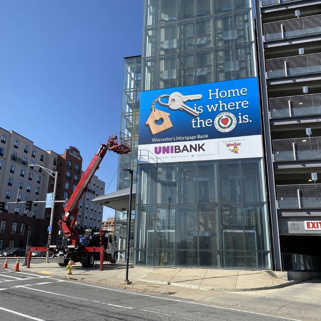 photo of business signs