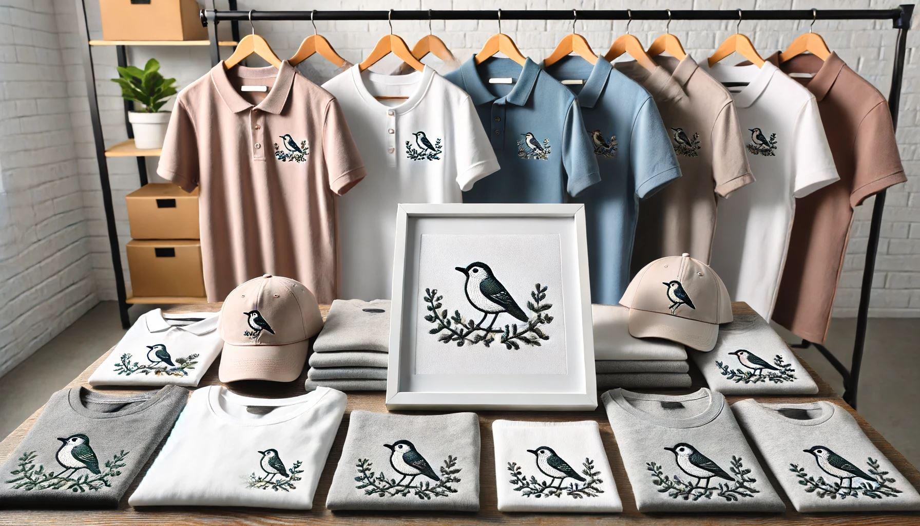 Embroidered clothing