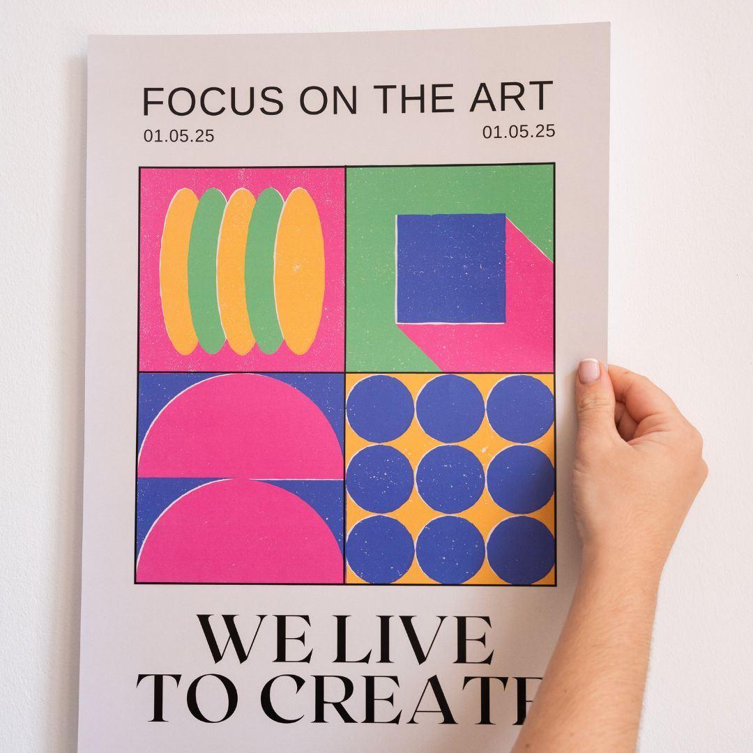 photo of marketing materials