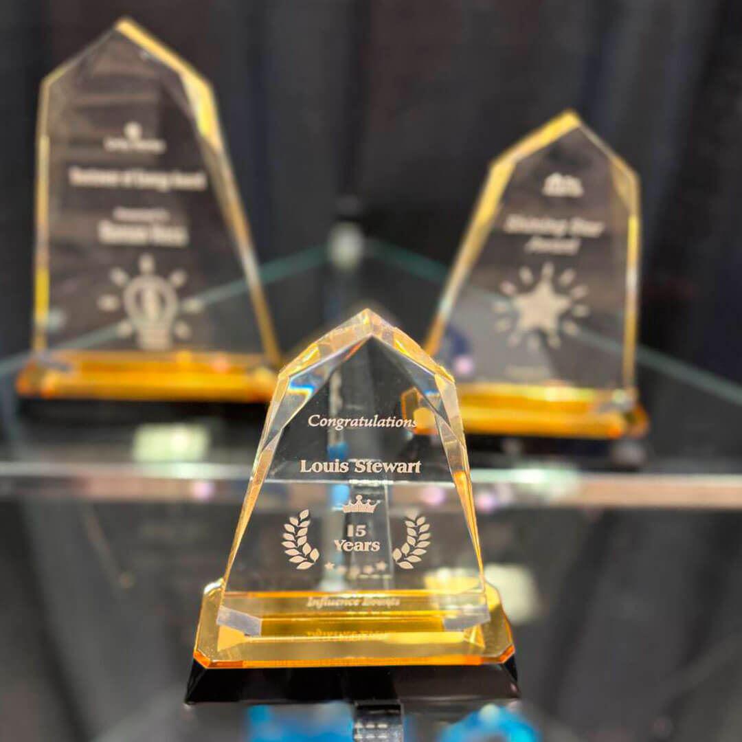15-Year Work Anniversary Engraved Award