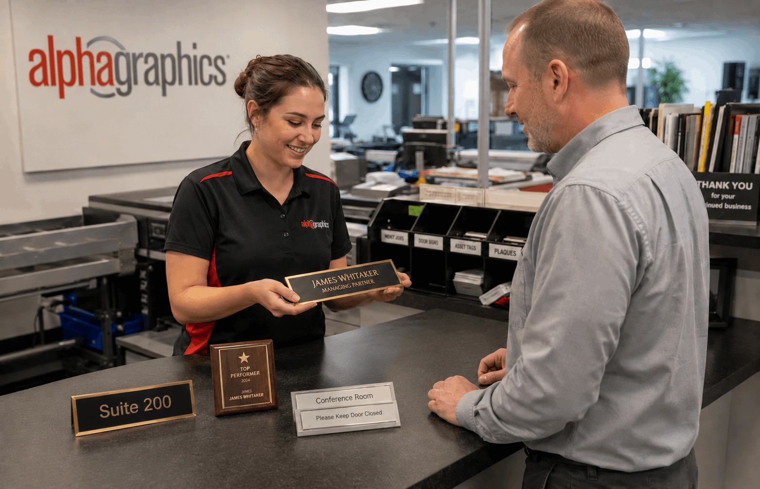 Engraved products for repeat orders in Tempe