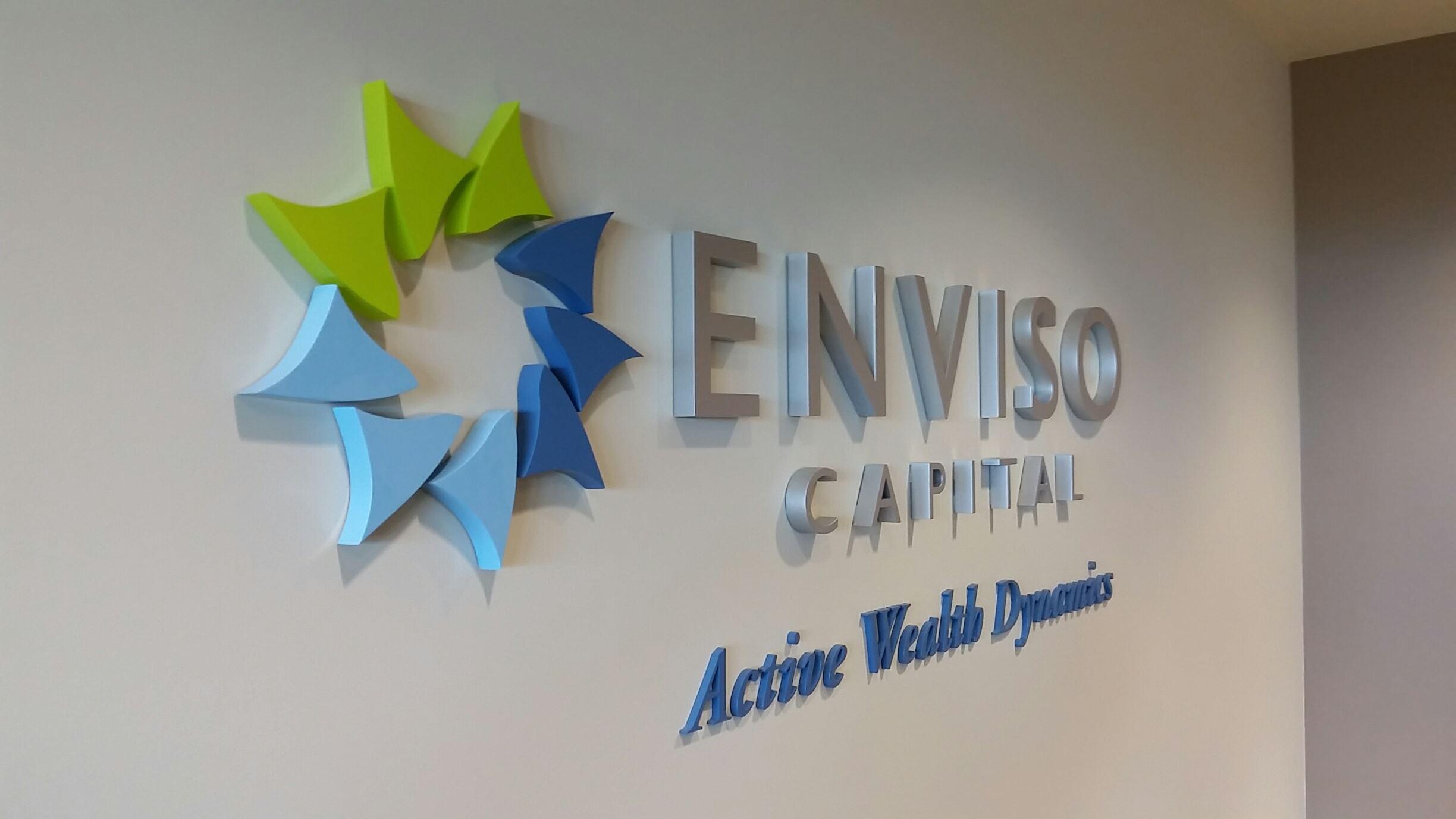 Flush mount thick acrylic wall sign