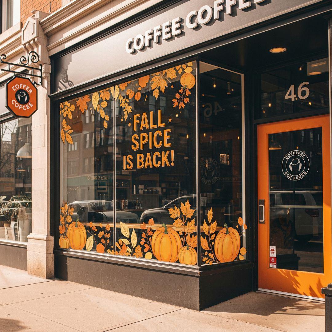 Eye-catching window graphics