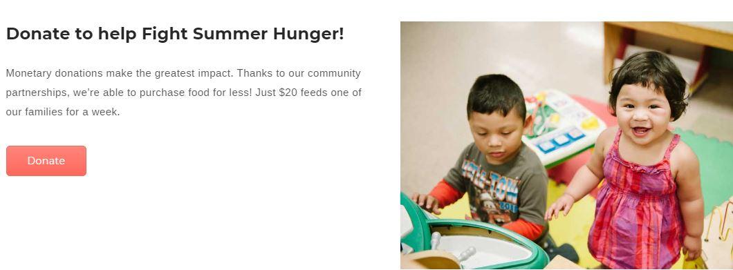 AlphaGraphics Cary, Kiwanis and Urban Ministries Kick-off "Fight Summer Hunger" Campaign