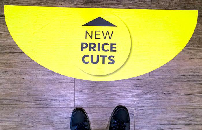Custom floor decal graphics
