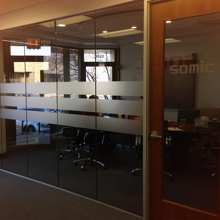 Frosted Window Decals