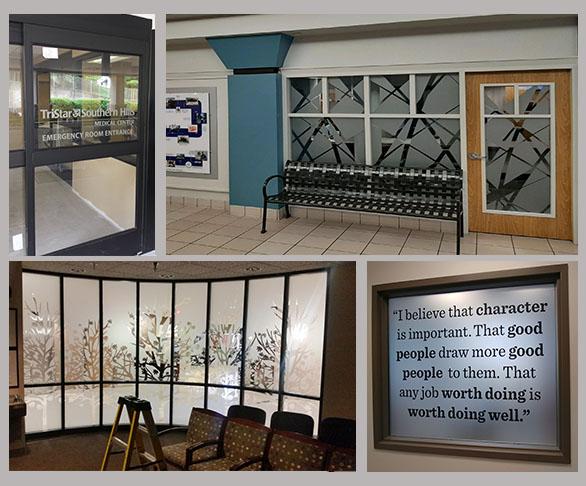 Window Frosting Creates Big Impact