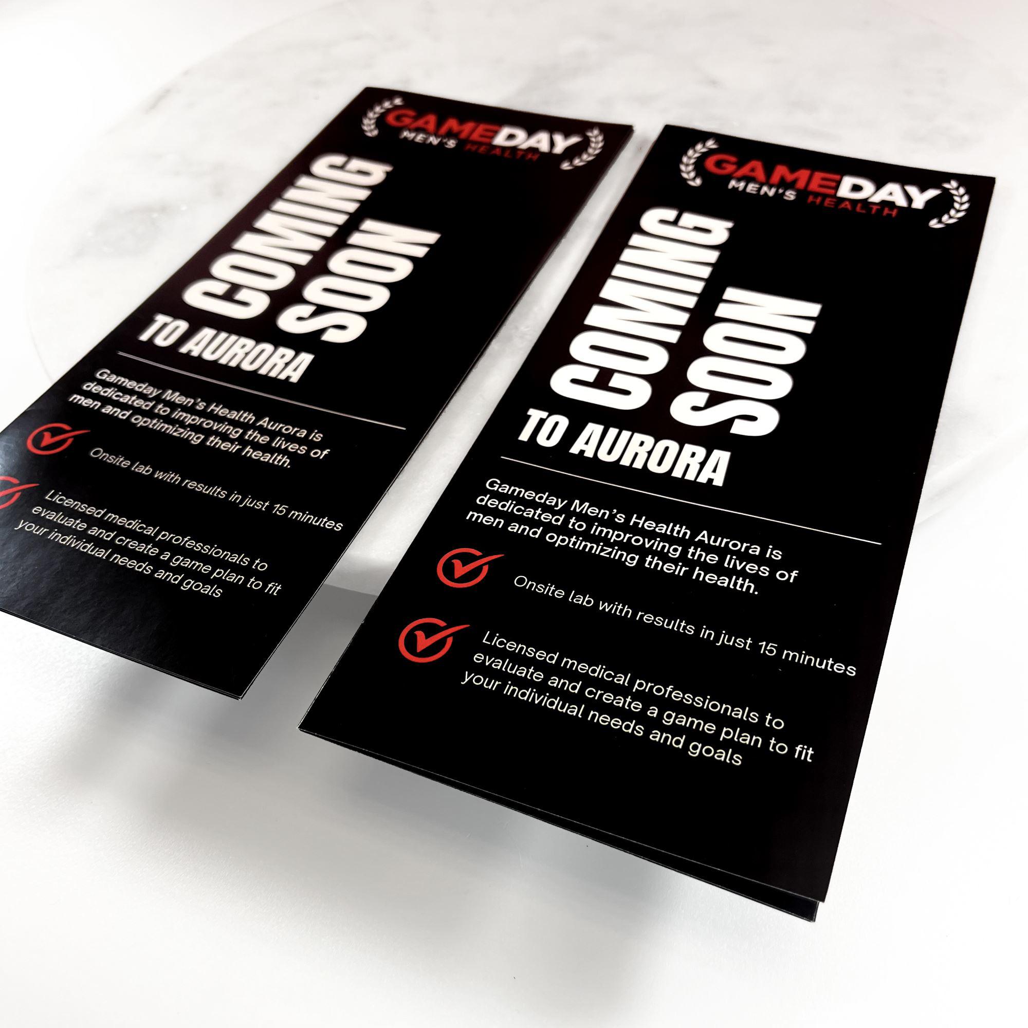 Game Day Brochures