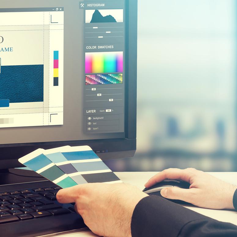 Graphic design consultation