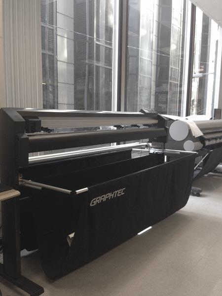 New to AlphaGraphics Chicago North: A Graphtec Plotter Cutter!