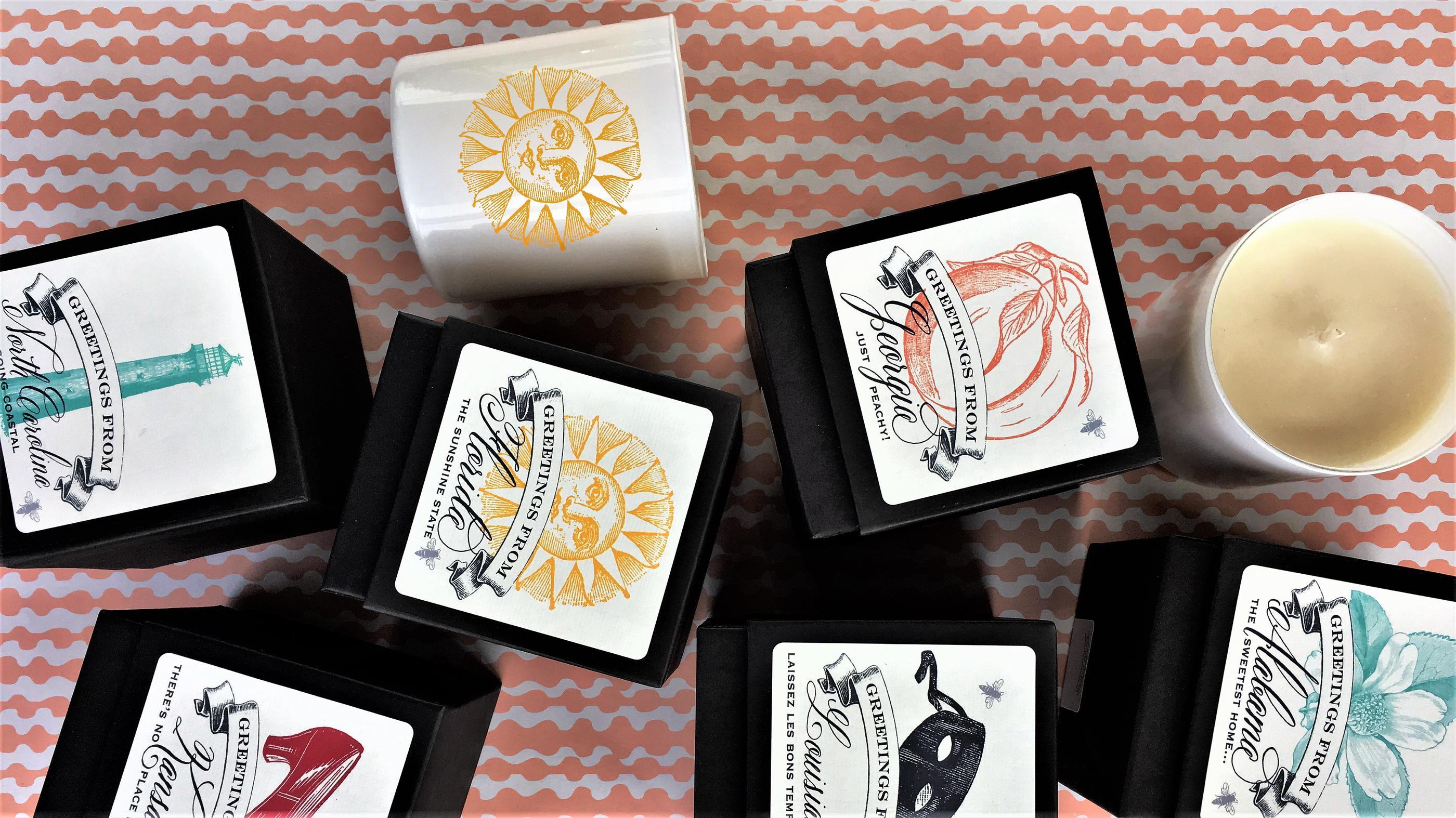 Product Profile: Ella B. Candles - Clear Labels