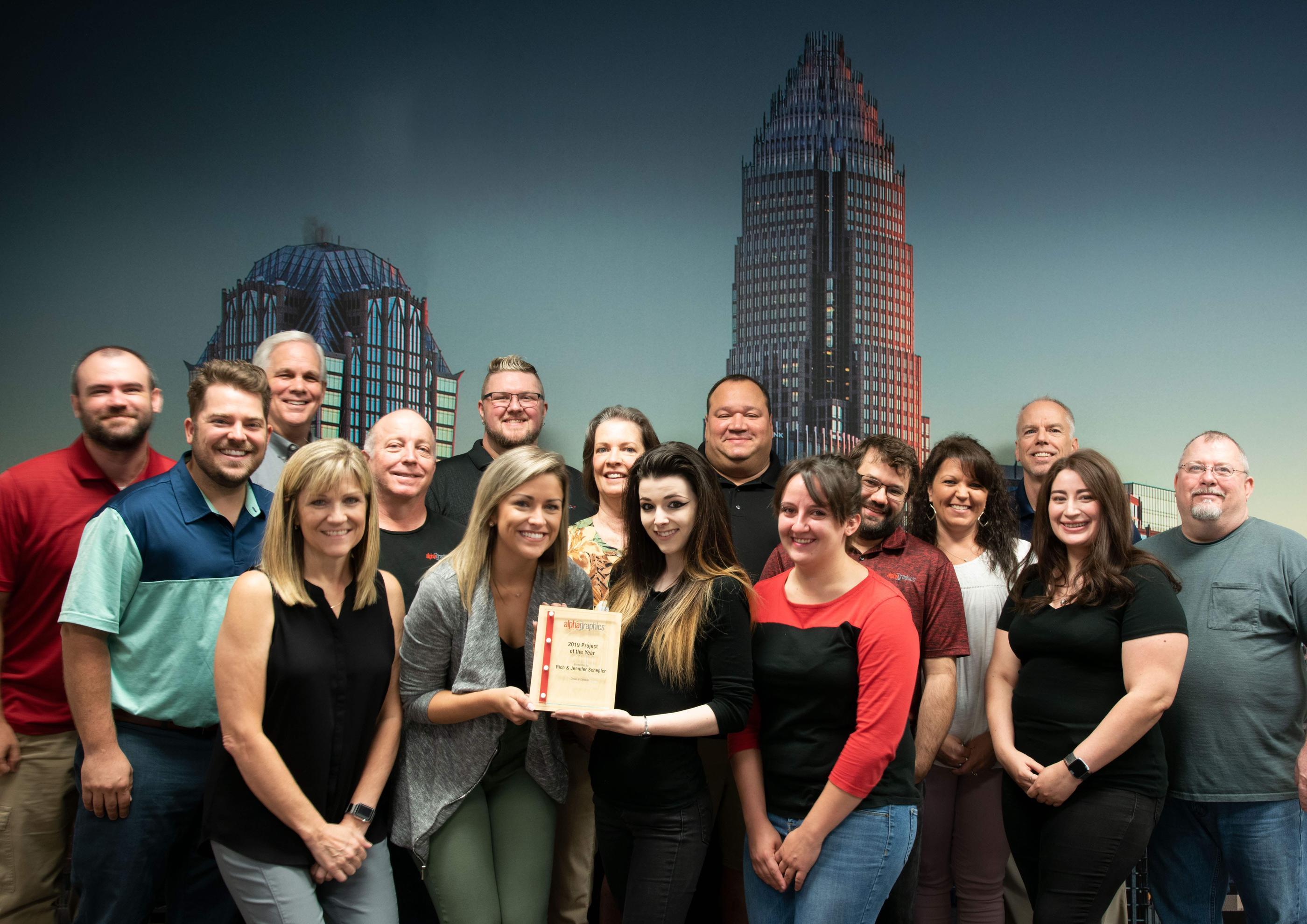 AlphaGraphics South Charlotte Ballantyne Takes Home National Project of the Year Award