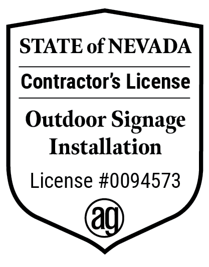 Alphagraphics State of Nevada Contractors License