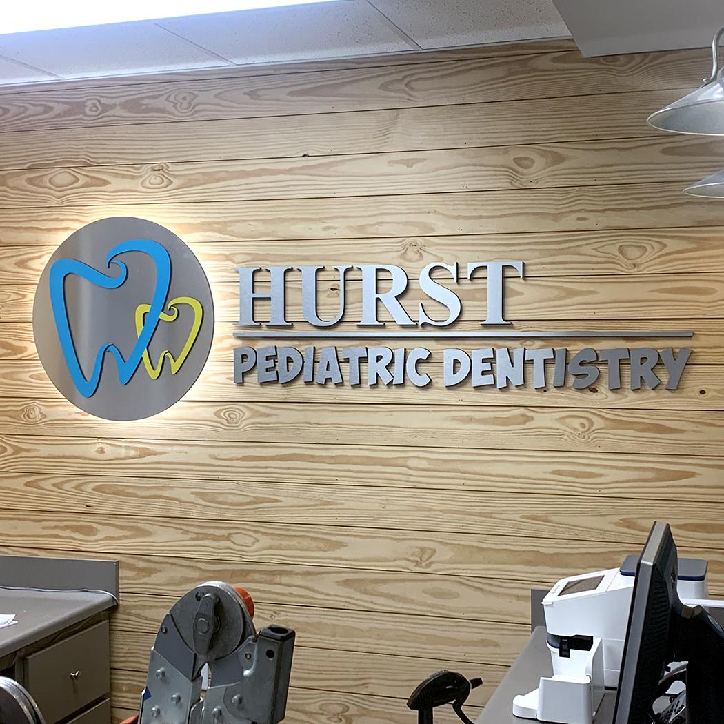 Max Metal Sign with Back Lighting