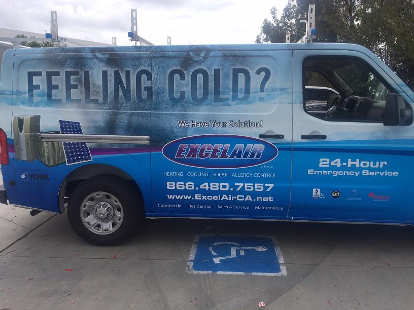 HVAC Van Graphics