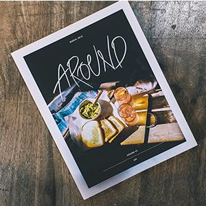 A flyer laying on a table