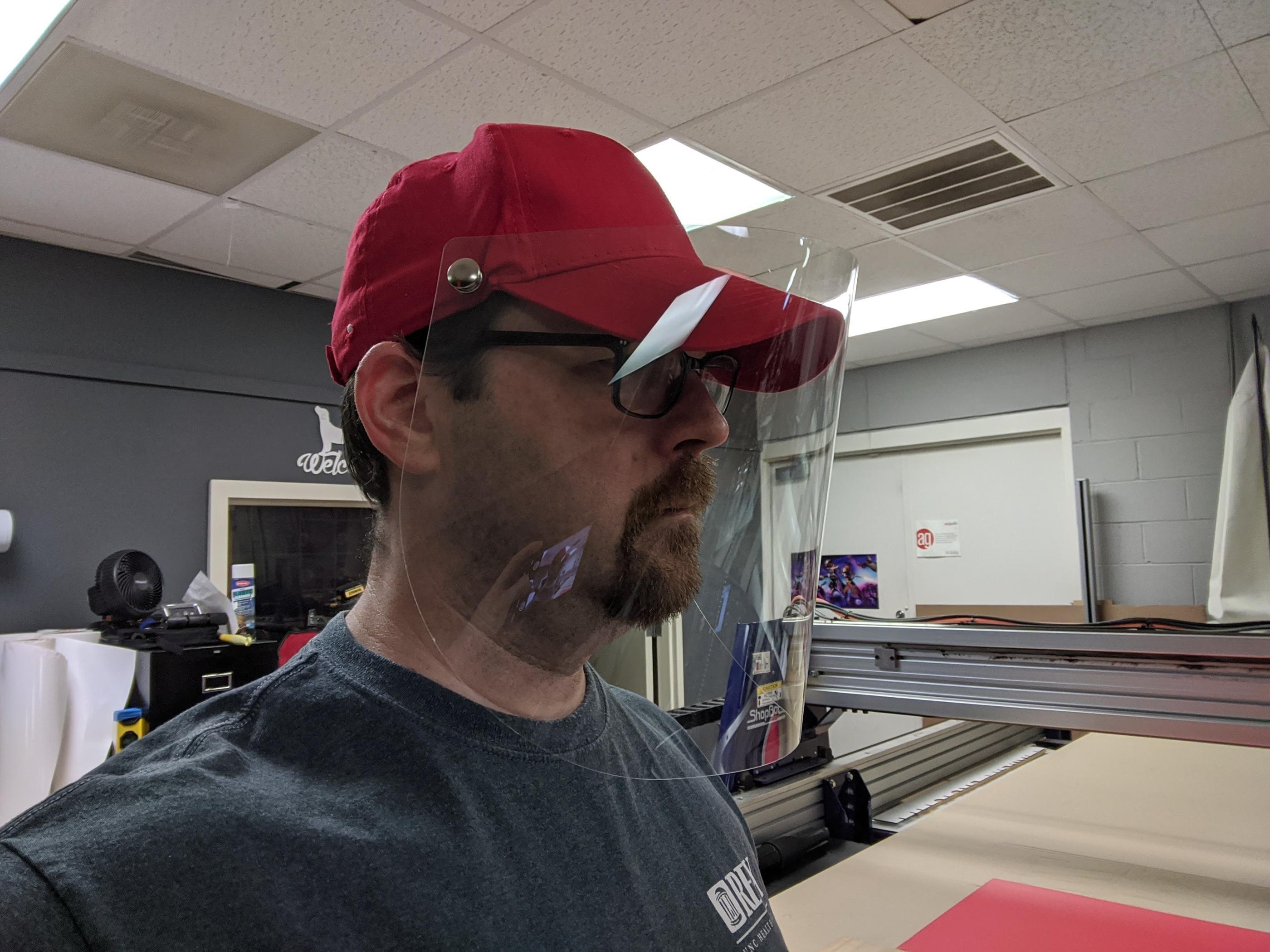 COVID-19 Face Shields Now at AlphaGraphics Cary