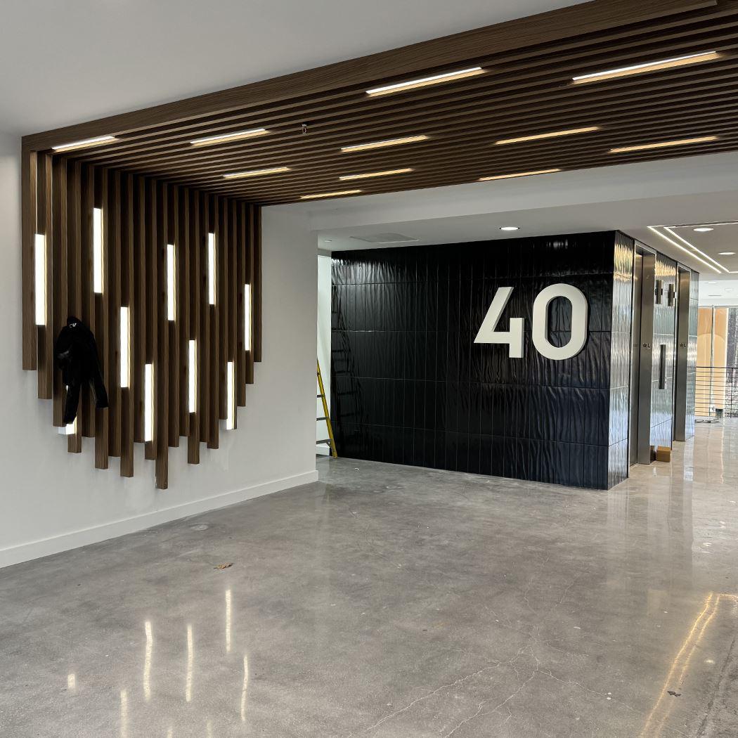 Backlit Acrylic Interior Numbers for In Rel Properties