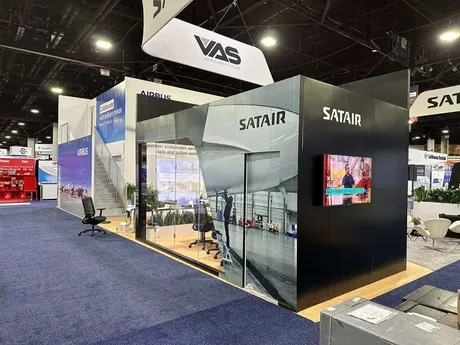 Installation project at trade show