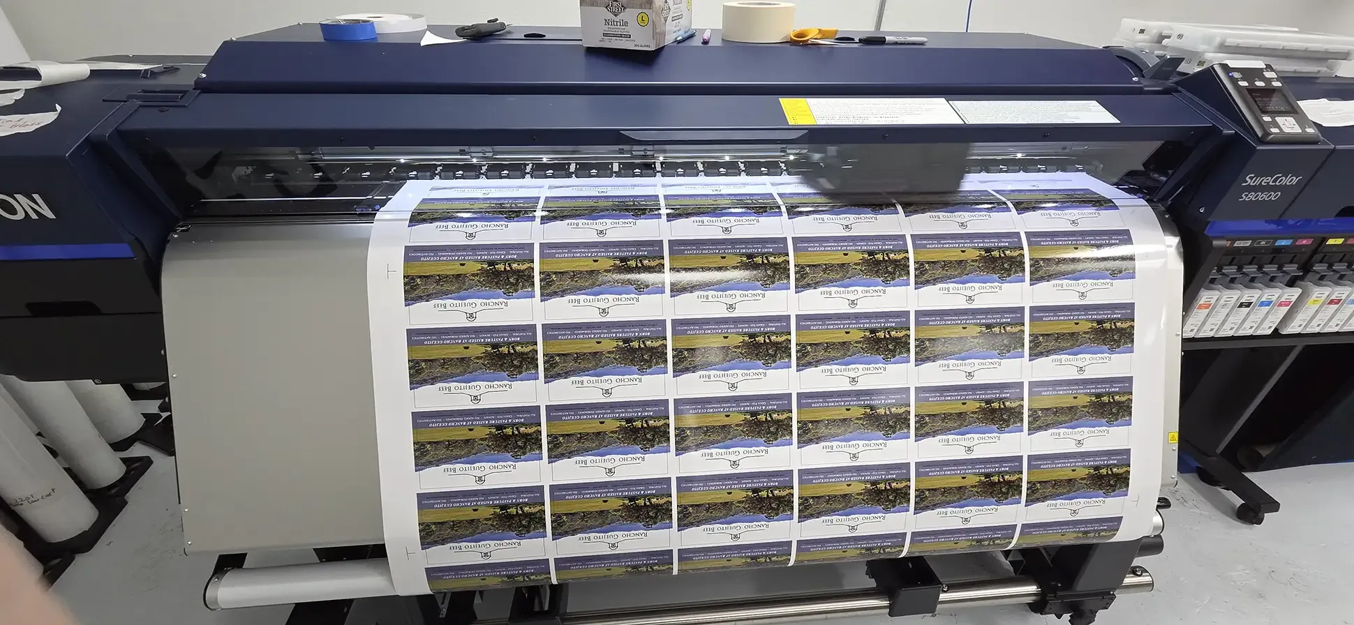 Labels and stickers printing from AlphaGraphics Oceanside