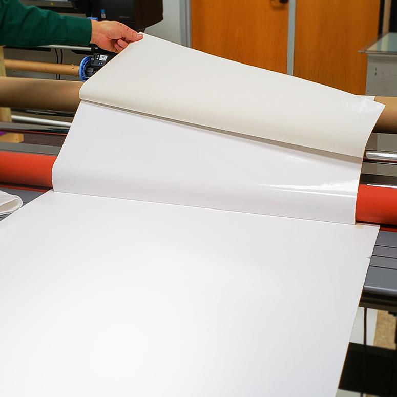 Lamination of Foam Board