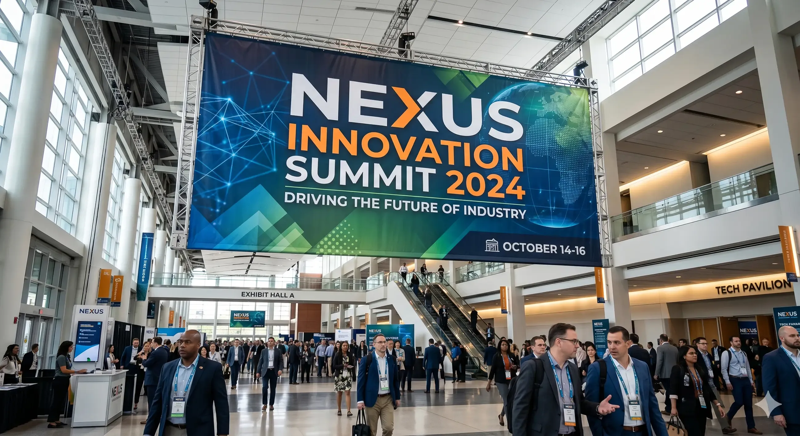 Large conference banner