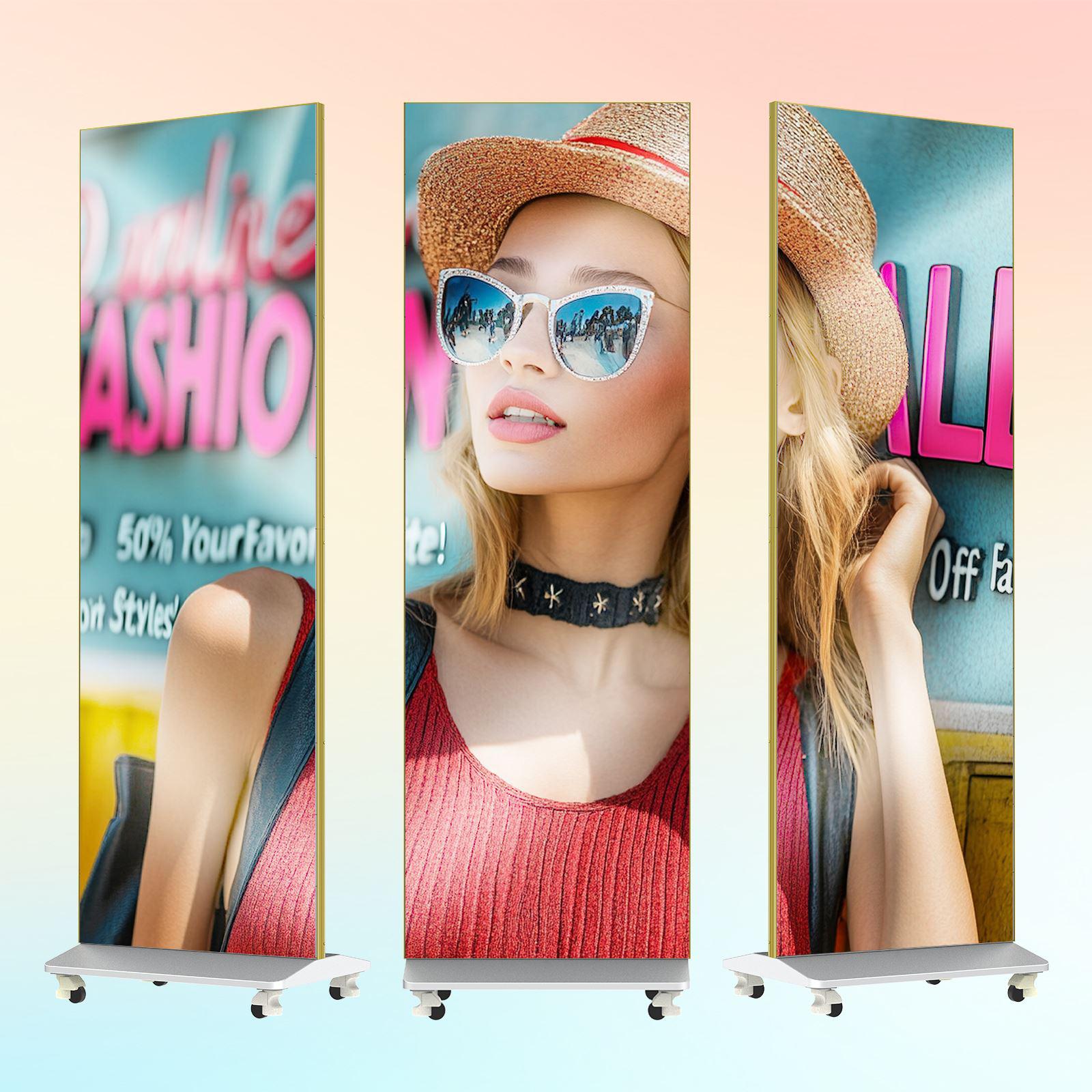 80" P1.86 Spliceable LED Digital Signage Display