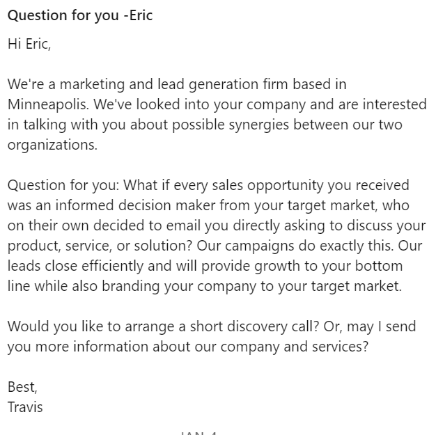 Sponsored "Inmail" Module Cluttering My Inbox
