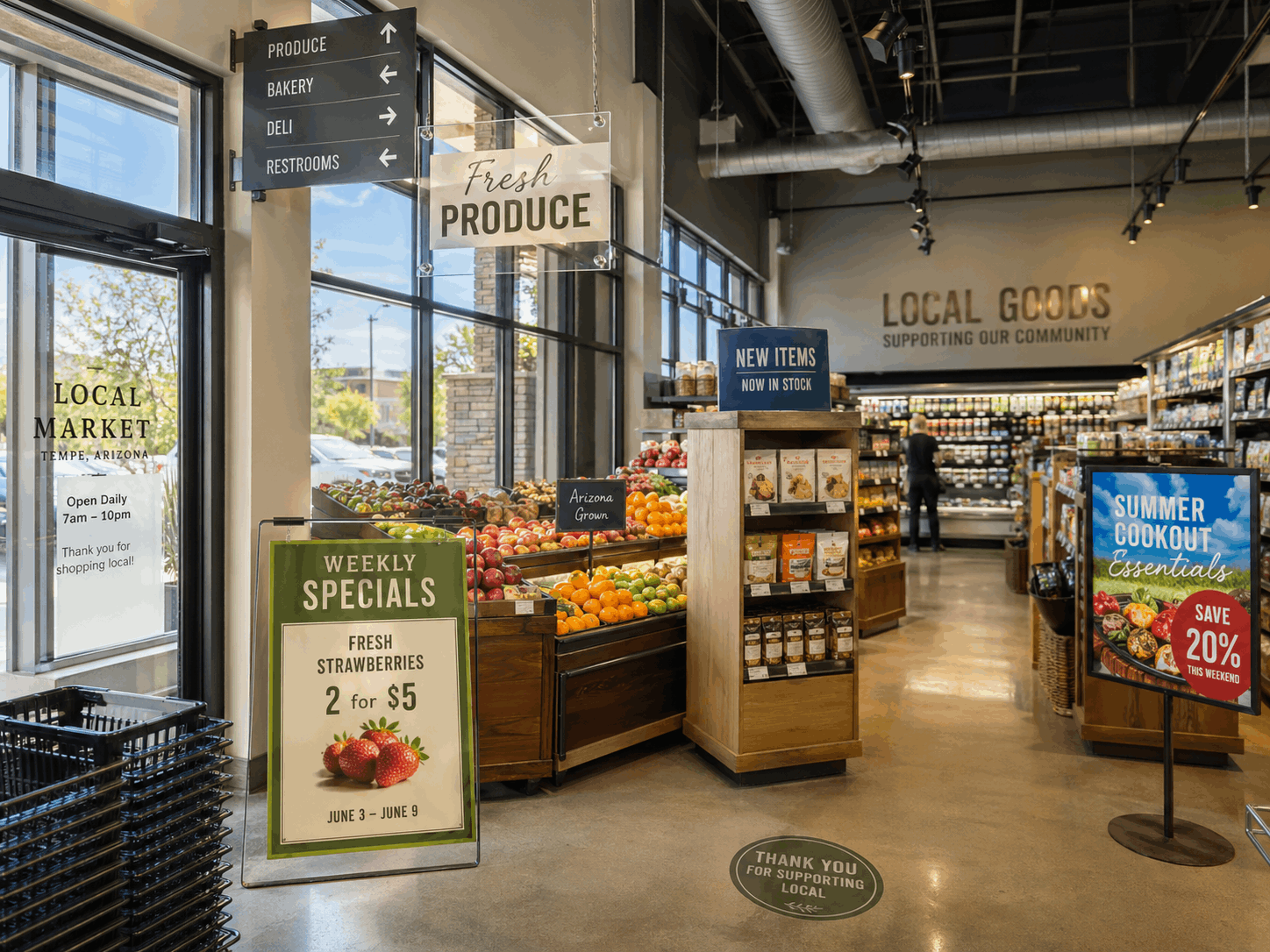 Materials & Finishes for Retail Signage