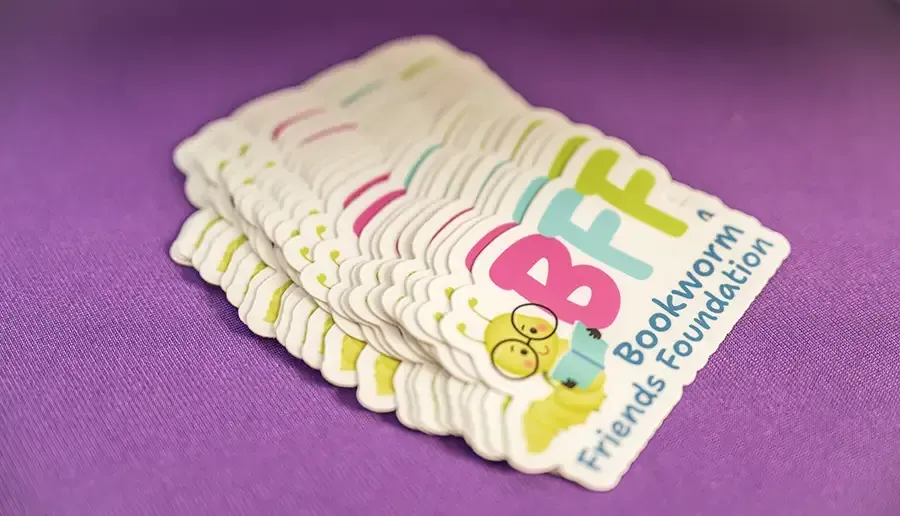 Logo stickers