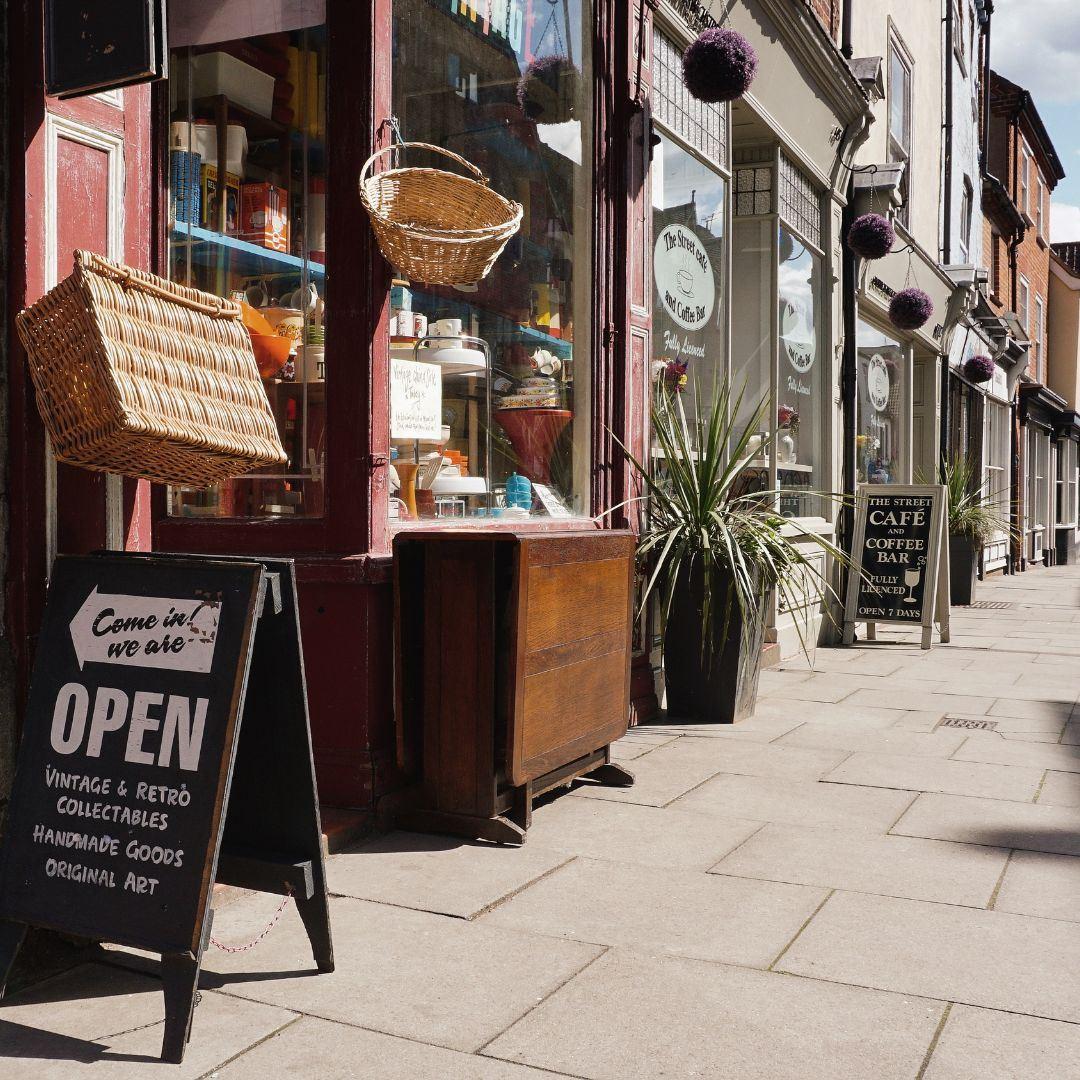 photo of window graphics