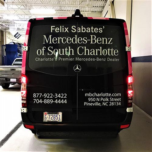 Vehicle Graphics by AlphaGraphics Charlotte Ballantyne
