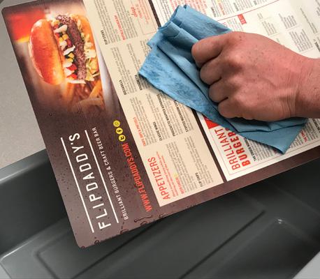 Signage And Print Materials That You Can Disinfect