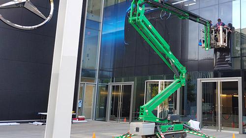 Mercedes Installation continues
