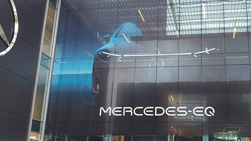 Mercedes installation - almost done