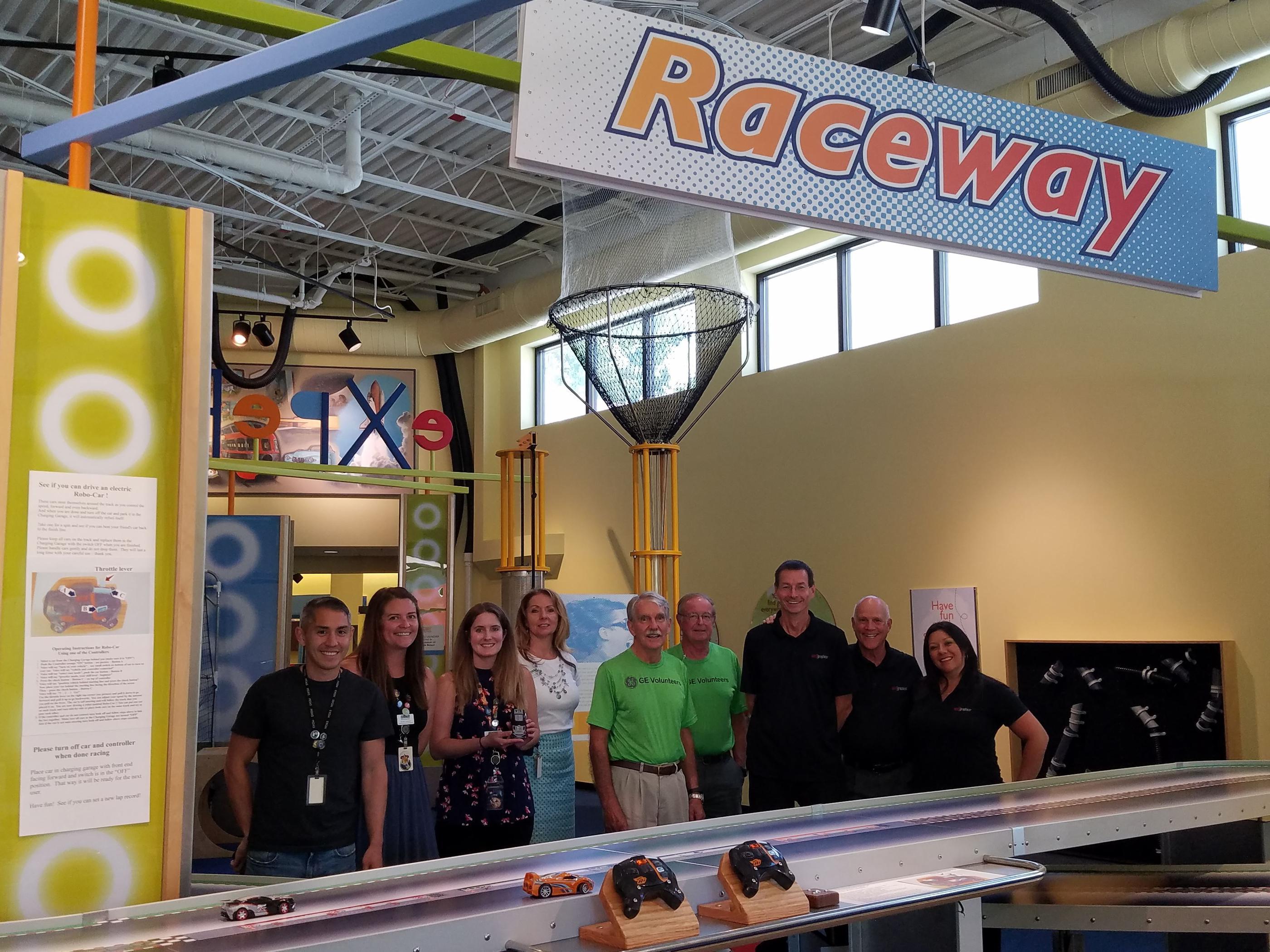 Museum Ribbon Cutting for Raceway