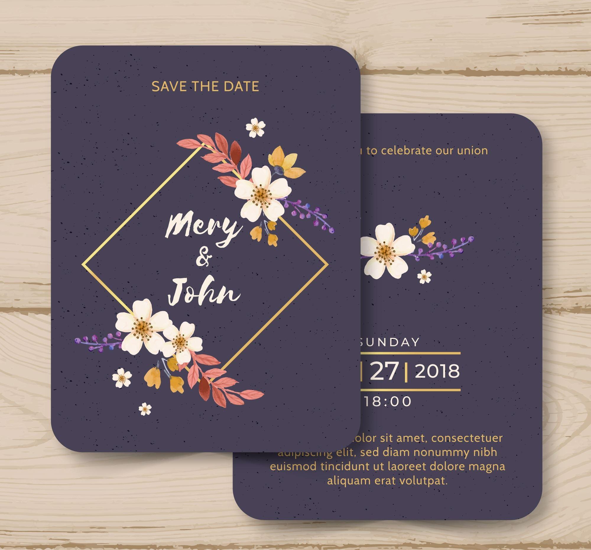 Color Combinations for Wedding Cards You'll Love