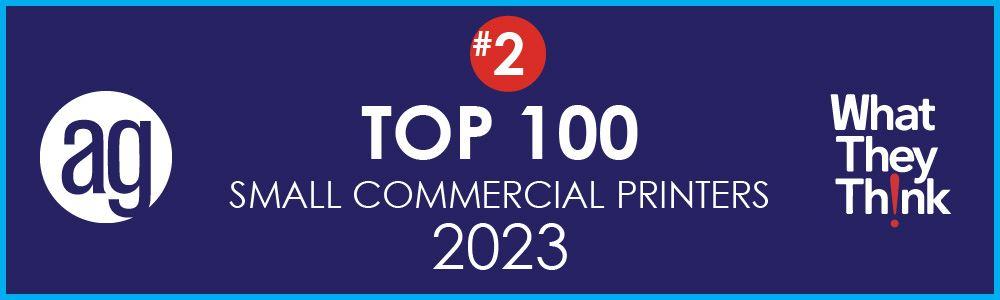 Achieving #2 on WhatTheyThink's Top 100 Small Commercial Printer List